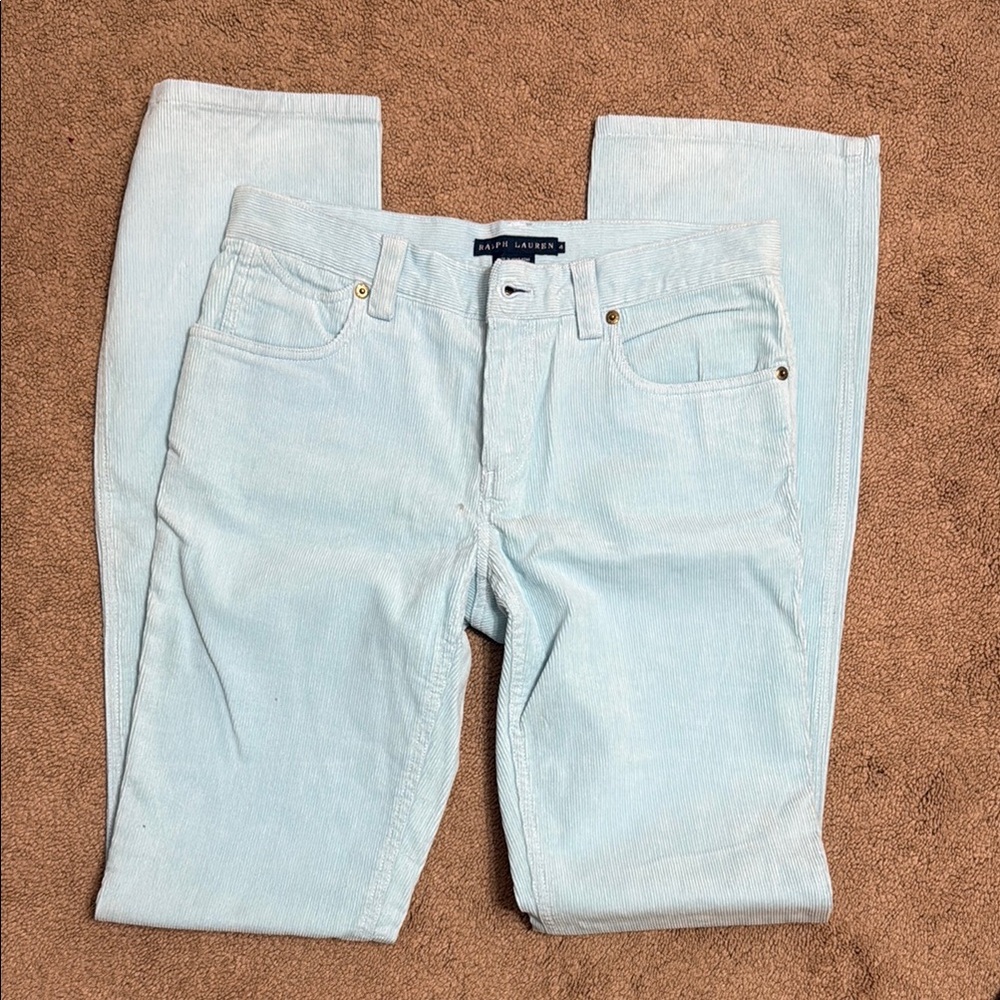 Pale Blue women’s corduroys